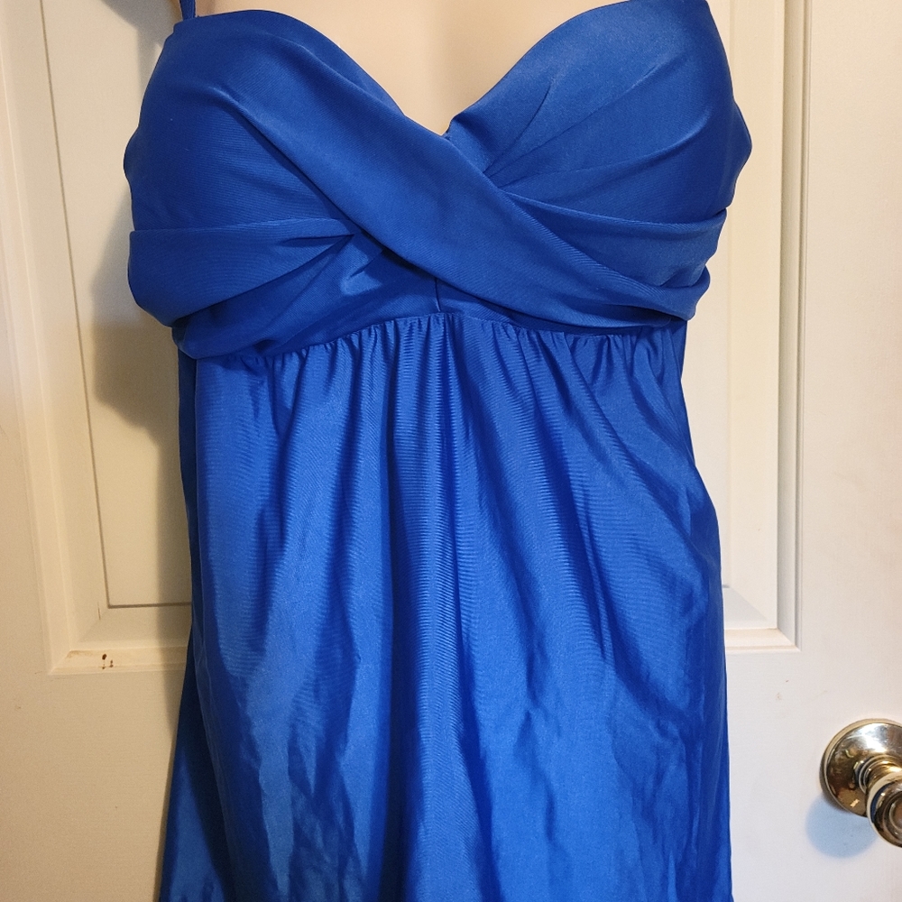 Vibrant Blue bathing suit